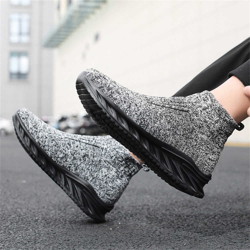 Soft Sole Does Not Slip Beige Boots For Men Woven Luxury Men Sneakers Men's Shoes Sport Joggings Out Universal Brands