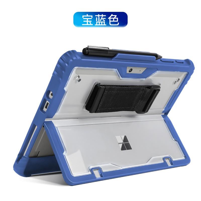 TPU Shockproof Case With Stand Surface Pro 4 5 6 7 8 9 10 11 12 Go 1 2 3 Transparent Black Blue Gray