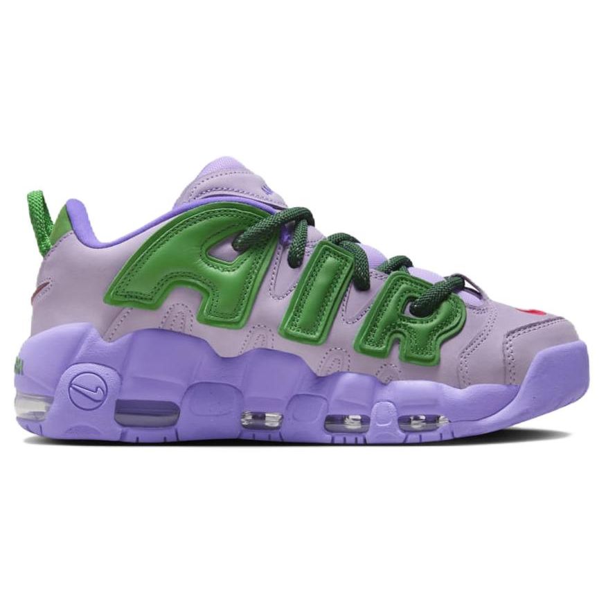 AMBUSH x Nike Air More Uptempo Low Lilla Sneakers Unisex Viola Verde Mela Rosso Università FB1299-500