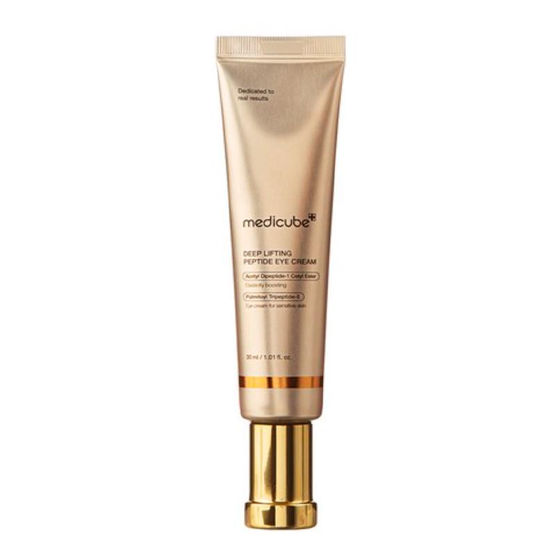 MEDICUBE Deep Lifting Peptide Eye Cream for Face 30ml – Firming & Wrinkle Care