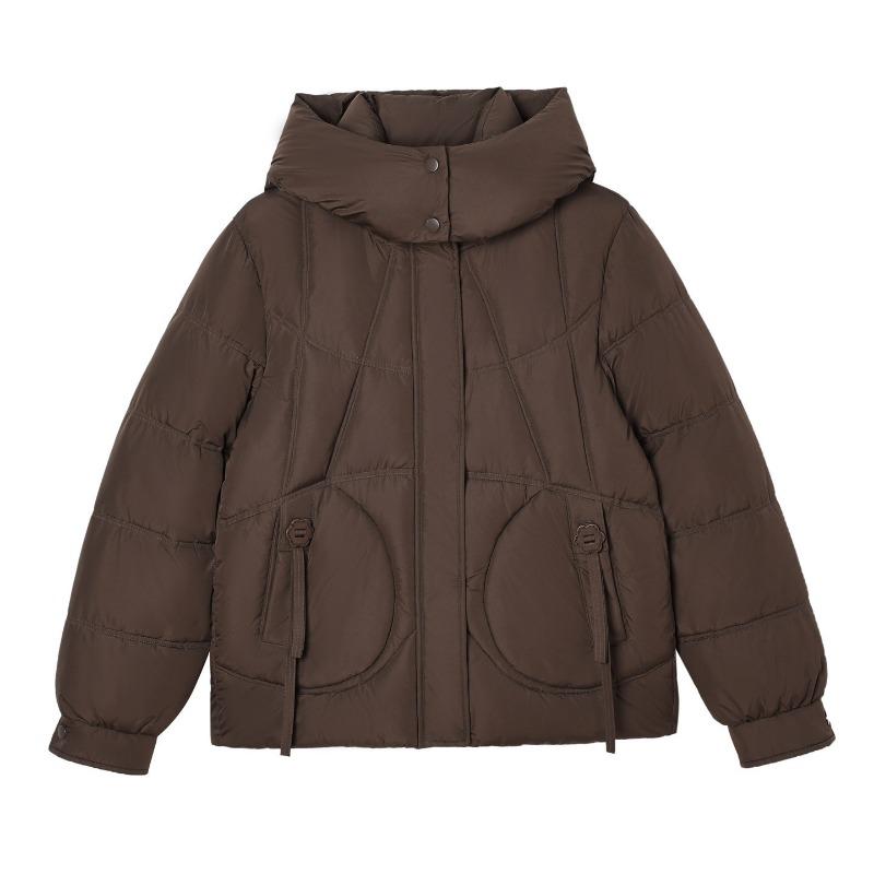 Removable hat large size cotton-padded clothes women's winter new casual down cotton-padded clothes loose thickened cotton-padded clothes