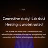 Small Electric Heaters Fast Warming up Low Noise Operation Automatic Shutoff Safety Feature for Bedroom Indoor Heating