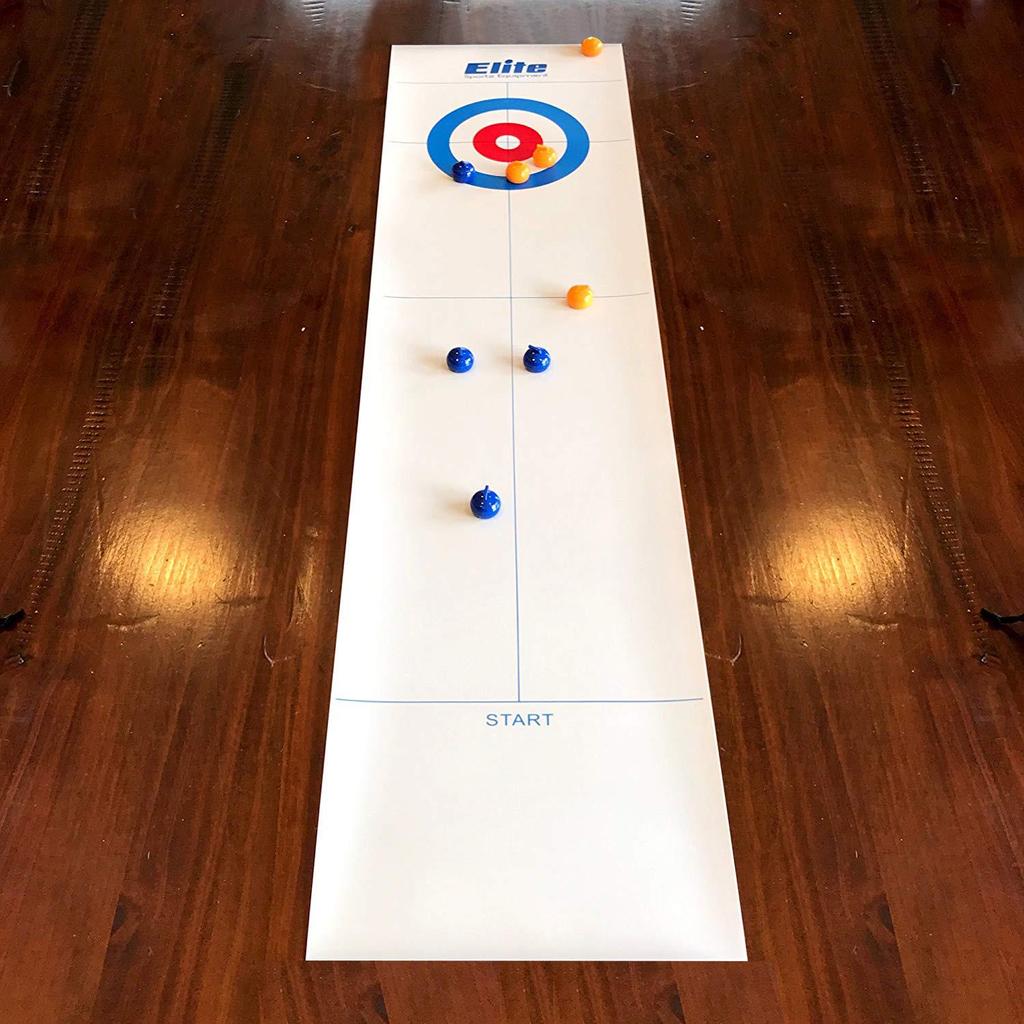 Gioco da Tavolo Educativo per Bambini Elite Sportz: Bowling da Curling Giocattolo da Interno