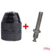 Keyless Hand Drill Chuck Mount Rust-resistant Tool 1.5~13mm Self-tighten Labor-saving Drill Chuck Replacement