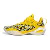 Li Ning Flash Attack 11 CBA Guangsha Tím PE Edícia Pánske Basketbalové Topánky Žlté ABAU053-25