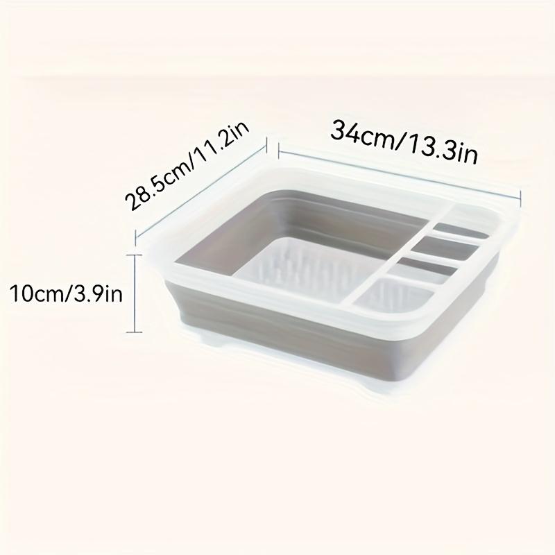 Dish Drying Rack-foldable Dish Drainer, Suitable for RV, Camper, Kitchen Table-portable Dish Drying Rack, Easy To Store, Used In Kitchen