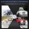 4x6 LED Headlights 5inch Square LED Headlamp 1Pair with Daytime Running Lights Turn Signal Light