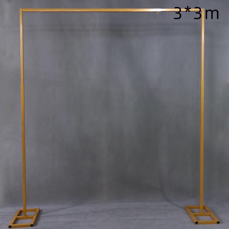 Autumn Mori Style Wedding Photo Booth Wrought Iron Arch Decoration