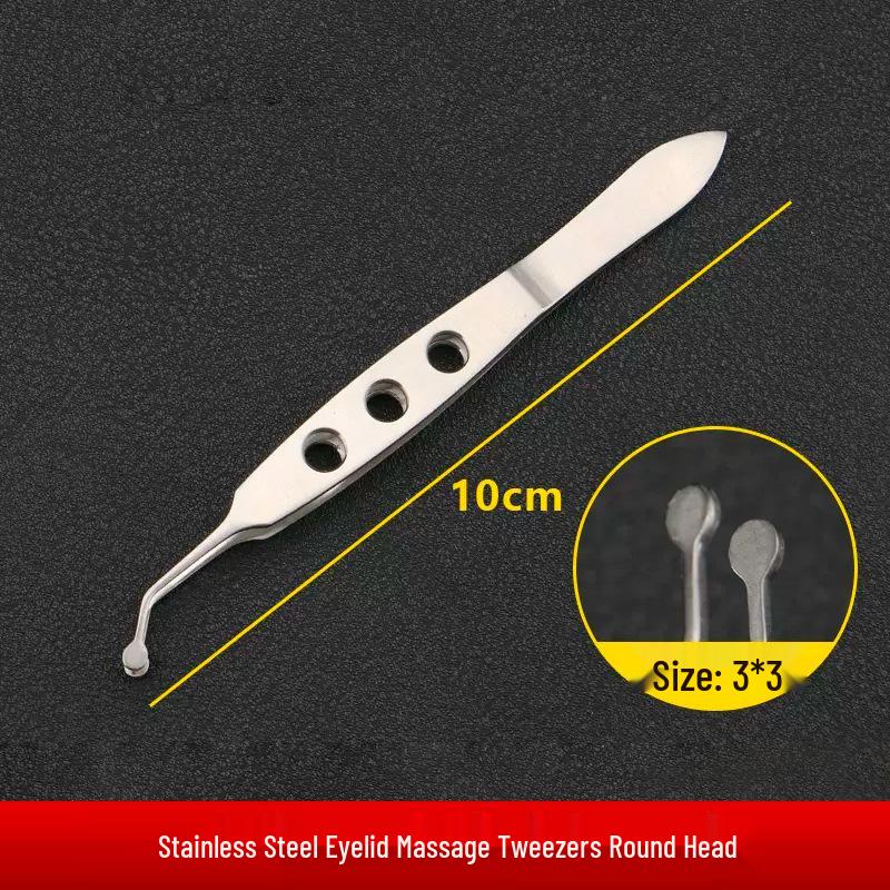 

Double Eyelid Chalazion Clamp: Beauty & Medical Cyst Forceps for Meibomian Gland Surgery