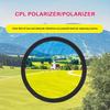 52mm Clip-On Cpl Phone Camera Lens Filter, Ultra-Thin Circular Polarizing Filter, Enhances Color Saturation, Reduces Glare