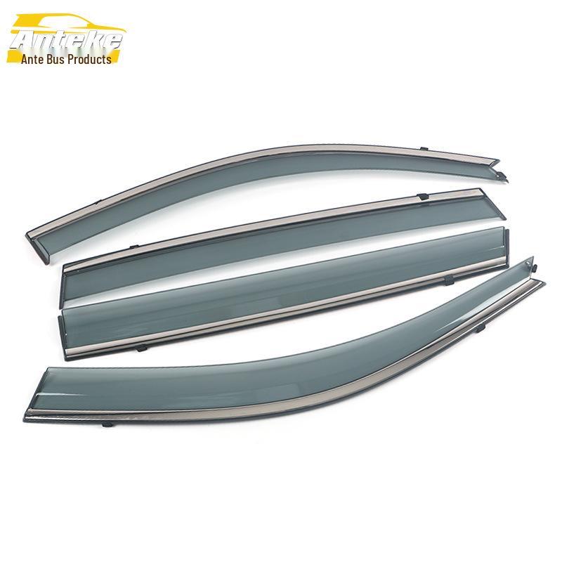 Lifan X60 Rain Guards: 3D Stainless Steel Deflector Trim for Exterior Modification