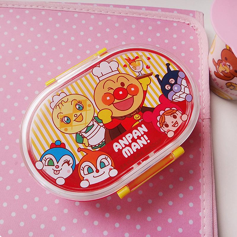 

Kawaii Anime Cartoon Bento Box Большая вместимость Креативная и милая коробка для обеда Посуда Детские подарки на день рождения красный