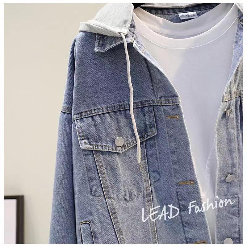 2026 Korean-Style Girls' Denim Jacket - Spring/Autumn Fashion for Little Girls