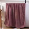Thickened and enlarged bath towel, coral velvet wheat ear couple beach towel, multifunctional towel, beauty salon bath towel
