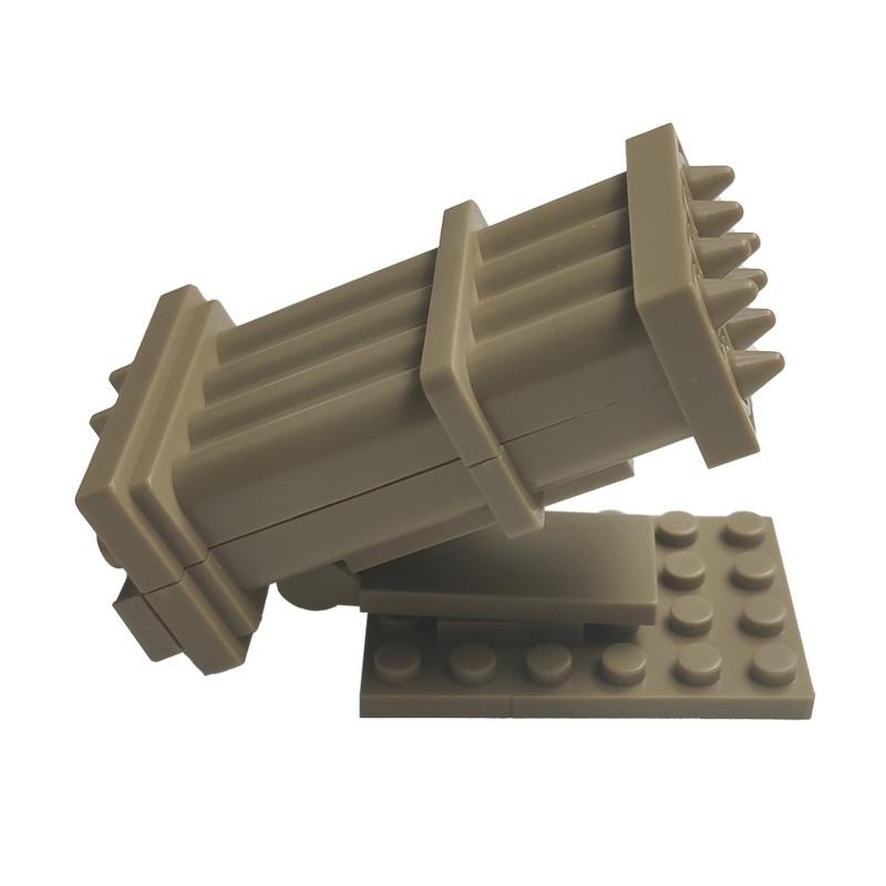 Military Equipment Weapon Gun Cannon Model Building Blocks Educational Toys Kids Gifts Military WW2 SWAT Toy Block