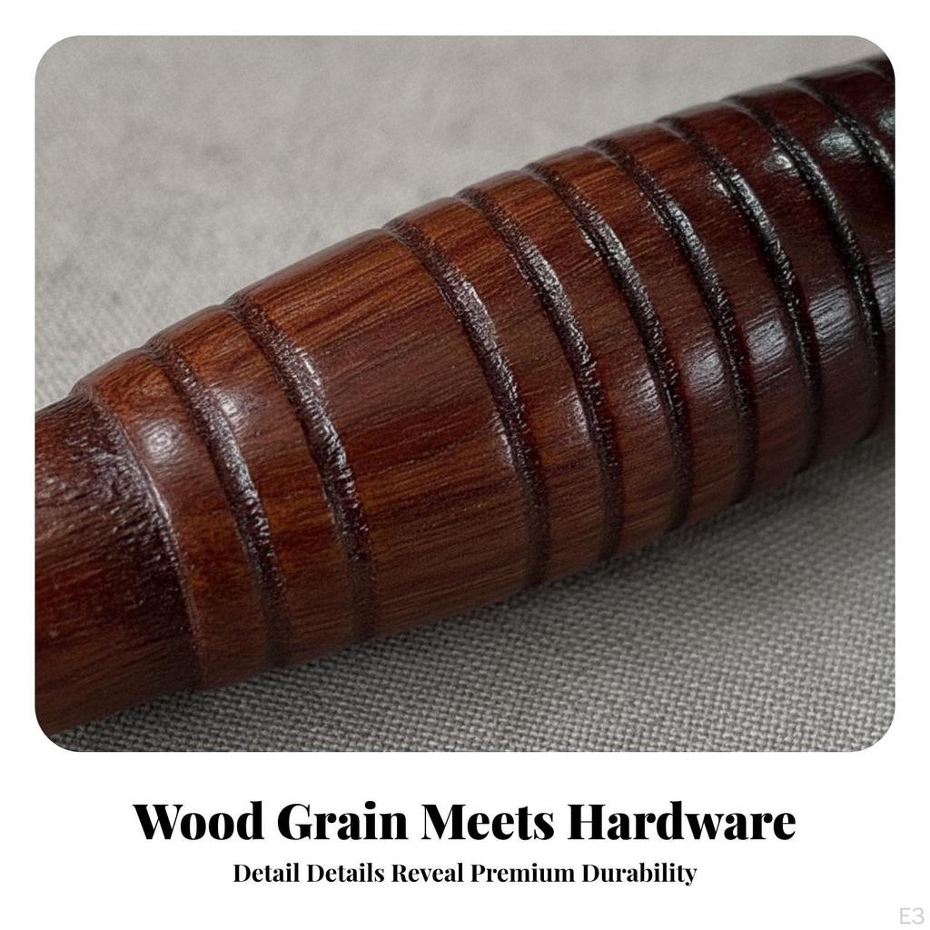 Handle with Metal Fittings Comfortable Grip Kitchen Tool Practical