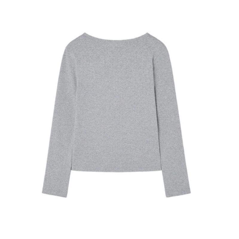 Guess Long Sleeve T shirT chesT Logo Oq1k5444