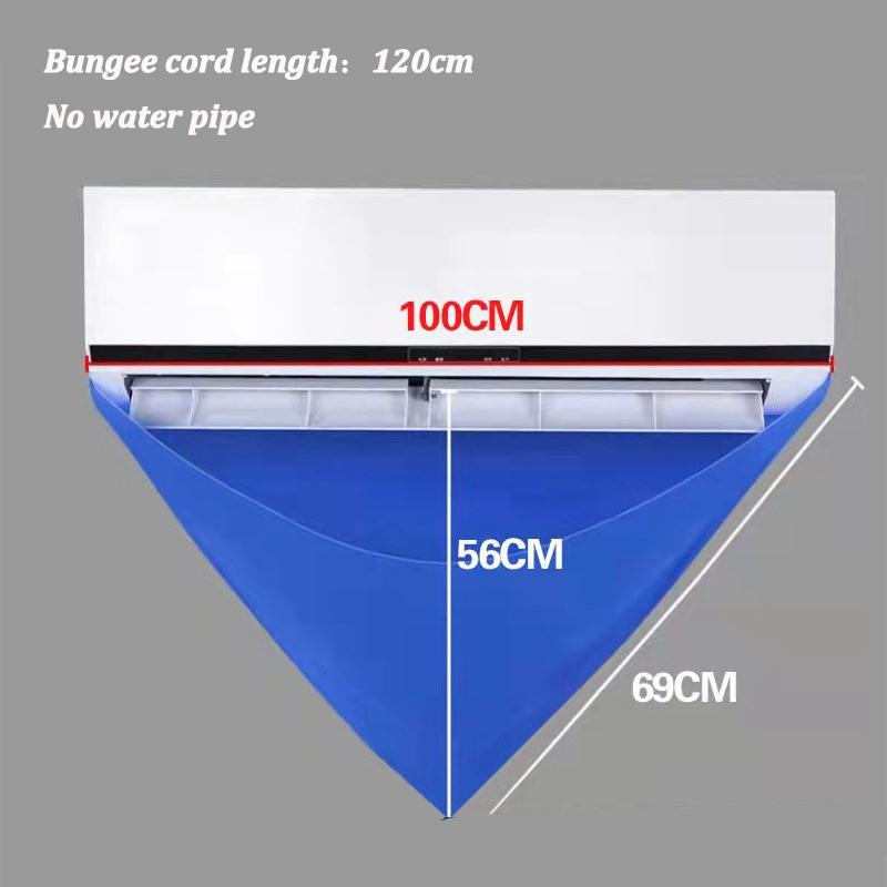 Air Conditioner Cleaning Cover Kit Clean Tool Waterproof Dust Protection Cleaning Cover Bag with Water Pipe For Household