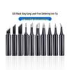 936 Internal Heating Soldering Iron Tip, Constant Temperature, Chrome & Black Diamond, Lead-Free