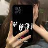 D-Depeche Mode Rock-ES Band For Iphone 17 16 15 11 13 14 Pro Max Plus 12 Mini Black Shell Cover Phone Case