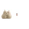 Hugging Pear Book Stand Ceramic Bookend Fine Workmanship Bookshelf Ornament Resin Figurine Mother