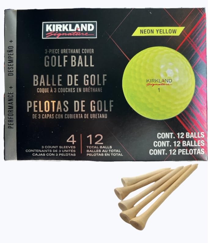 

Kirkland Kirkland Signature Performance Plus 12 balls Yellow with original tea [Comes set]
