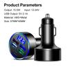 5 Ports 150W Car Charger Fast Charging PD QC3.0 USB C Car Phone Charger Type C Adapte