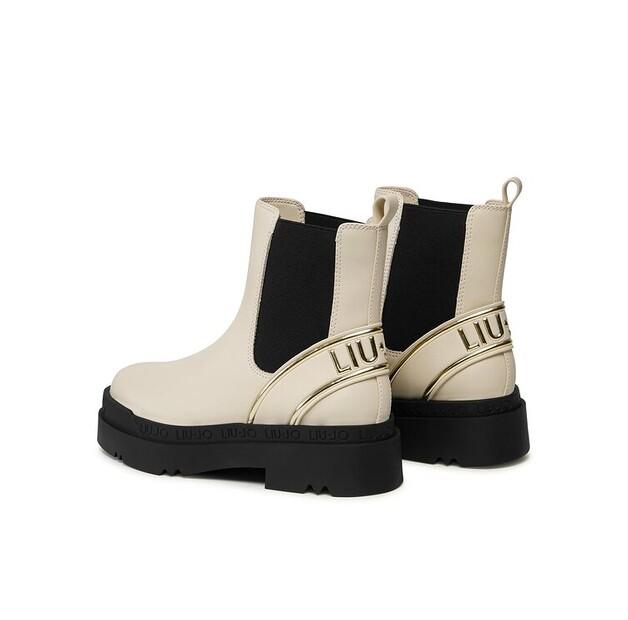 Chelsea Boots Liu Jo Love 45 SF3033 EX197 Ecru