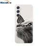 Shockproof Clear Silicone Soft Phone Back Case For Samsung Galaxy A55 5G SM-A556V A 55 Cases Cover Coque Shell Bags Mask Fundas