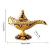 Legendary Aladdin Lamp Vintage Aladdin Lamp  Metal Crafts Classic Arabian Costume Props Tabletop Decor for Wedding Party