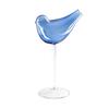 Handcrafted Champagne Flutes Bird Shape Cocktail Glass, Lead-Free Borosilicate Glass Martini Goblet Cup, Clear Tropical Themed Cups Elegant