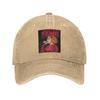 Nevermore Tour Mylene Farmer Washed Denim Cap Casual Baseball Caps Adjustable Hat Summer Unisex Baseball Hats