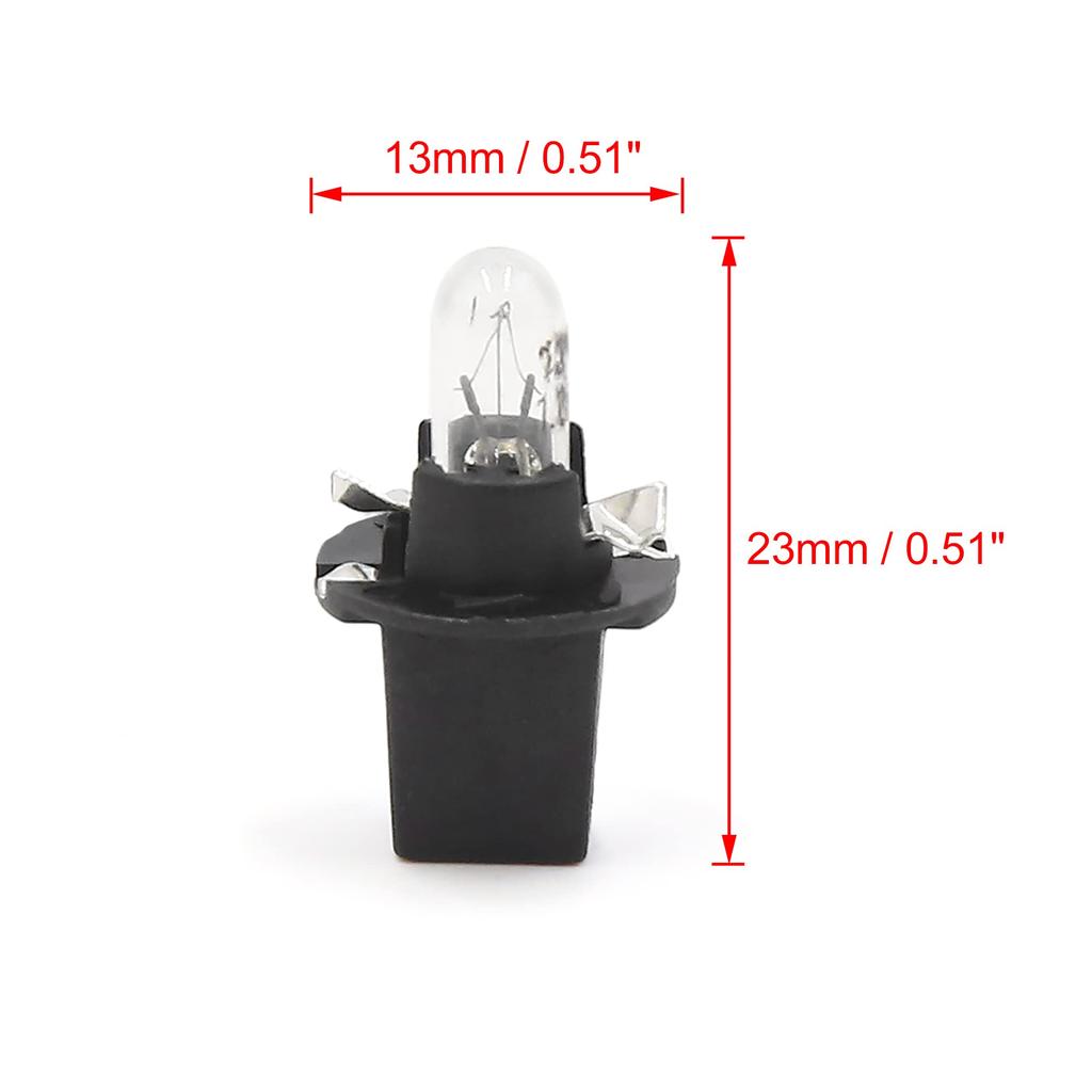 uxcell Automotive Light DC 12V 1.2W T5 74 LED Dashboard