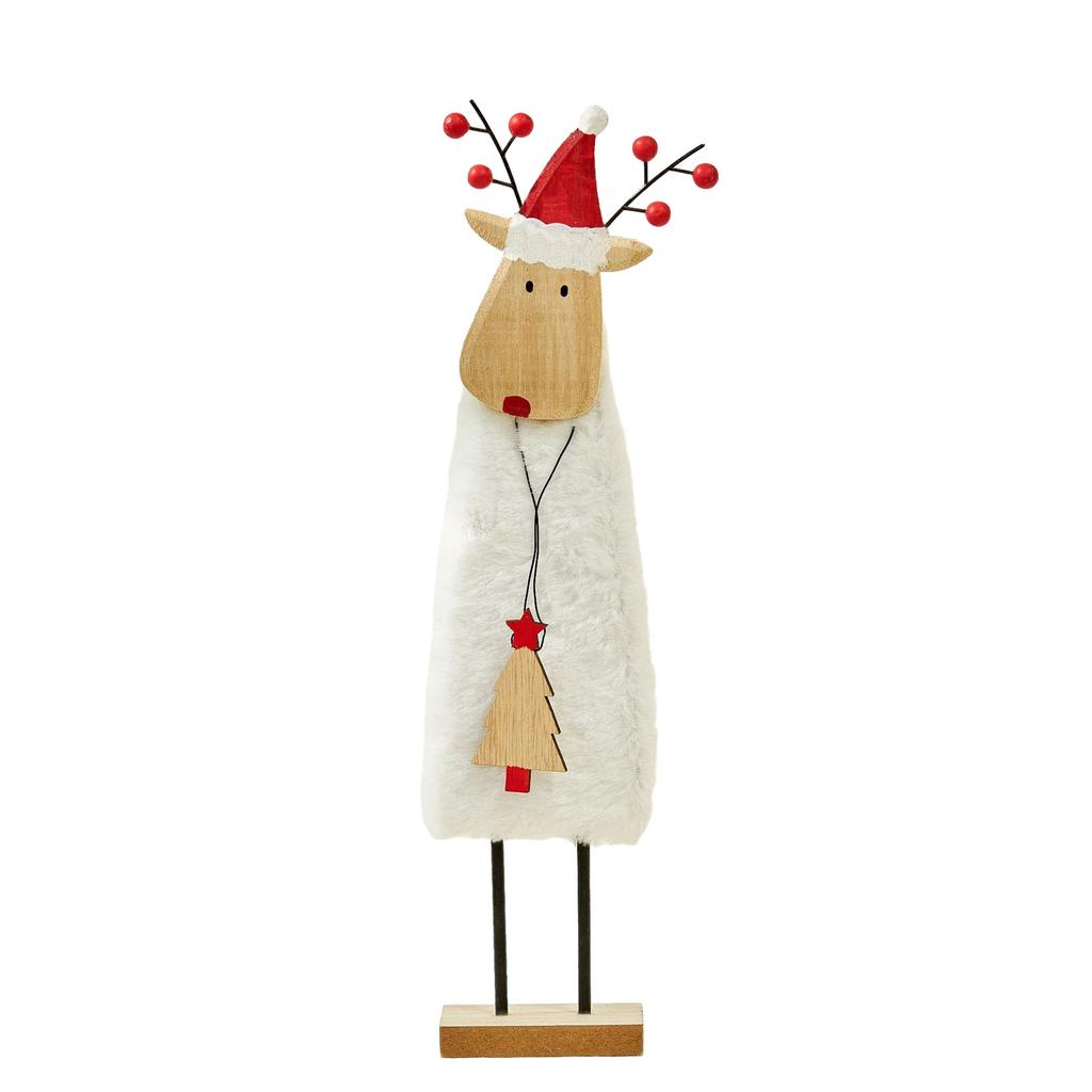 Mini Christmas Desktop Ornament Exquisite Portable Table Handiworks For Daily Use