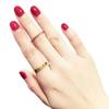 Titanium Steel 3mm Band Ring Women Men's Engagement Wedding Ring Silver Plated/Gold/Rose Gold/Black