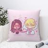 Hyuna Luka Square Pillowcases Polyester Living Room Alien Stage Japanese Anime Cushion Case Cute Decor Pillow Cover 4545