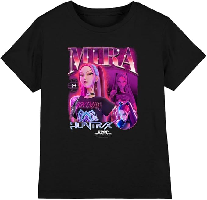 K-Pop Demon Hunters - Huntrix Huntr/X Mira Bootleg Kids T-Shirt 140