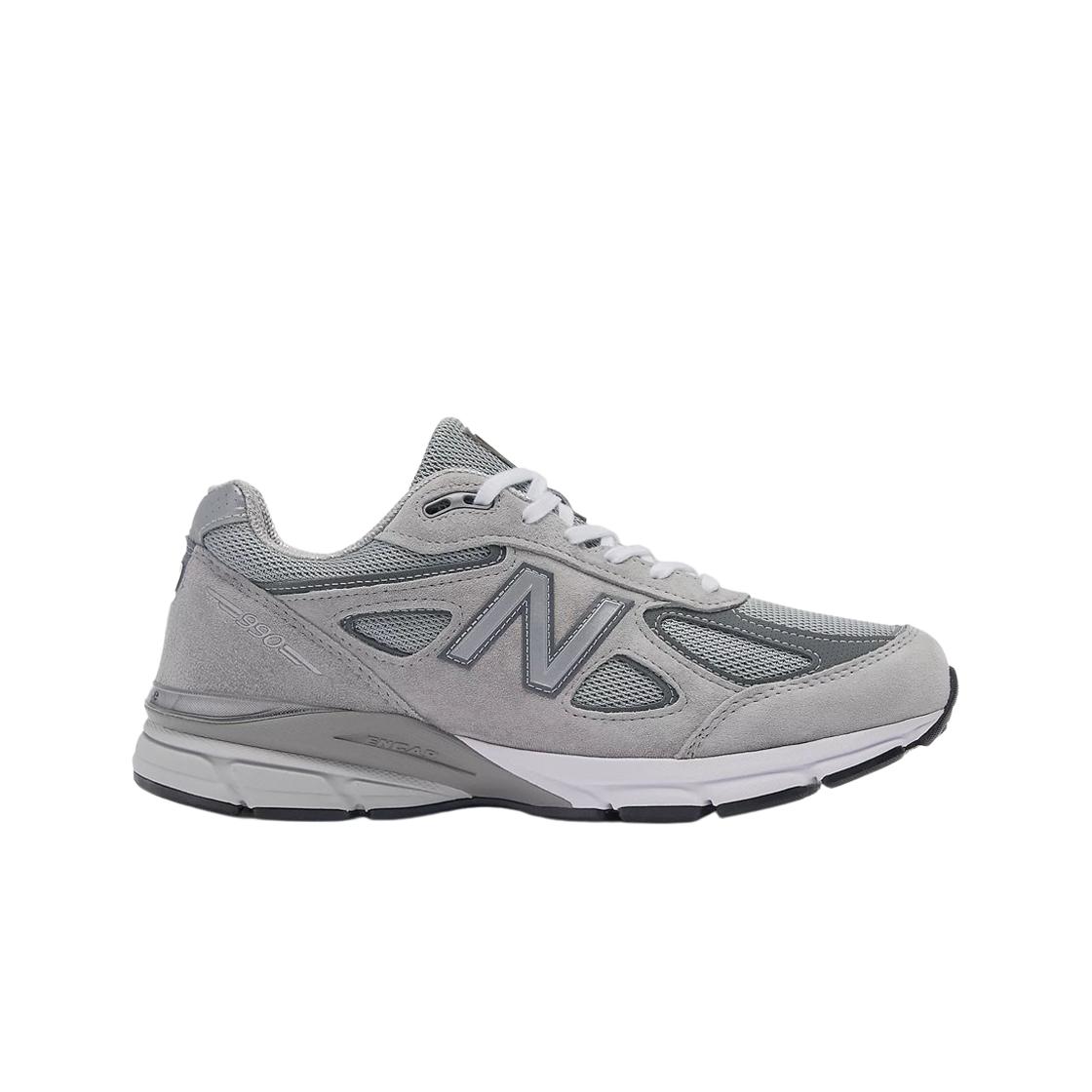 

Мужские кроссовки New Balance 990v4 Made in USA серо-серебристые U990GR4