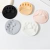 1/5 Pairs Women's Invisible Open Toe Socks Anti-slip Shock-absorbing High Heels Forefoot Pad Half Palm Socks