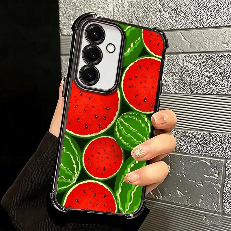 Watermelon Summer Fruit Soft Phone Case For Samsung A17 A27 A07 A37 A57 A16 A56 A15 A55 A14 A54 A13 A53 A26 A36 A25 A35 A24 A34