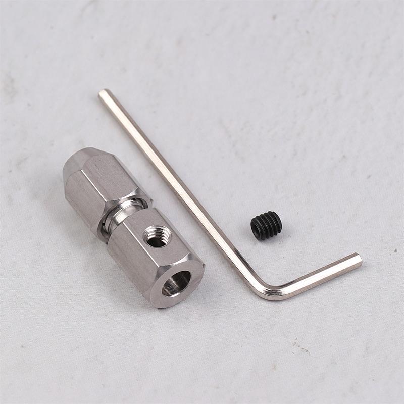 1Set Flexible Coupling Stainless Steel Flex Collet Coupler 3.17/4/5/6Mm For Model Electric Boat Parts
