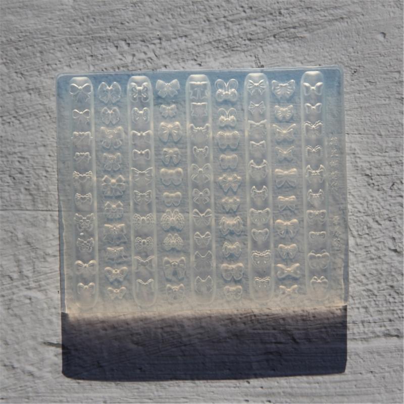 Creative Nail Art Silicone Mould for Easy Pattern and Creation Soft Materials Fit Various Nail Shapes and Length