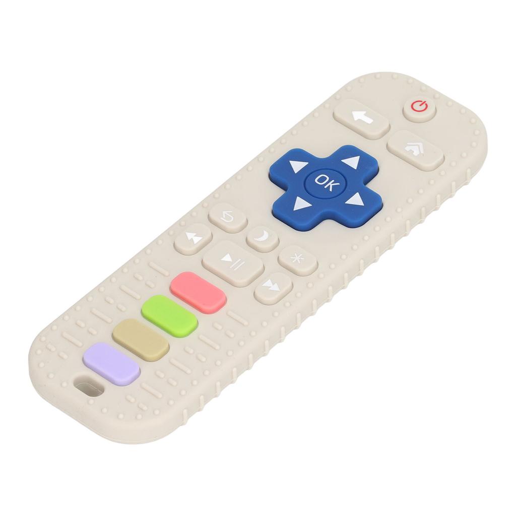 Silicone Teething Toy Safe Soft Gum Massage Chewing Remote Control Shape Teethers for Infant Toddlers
