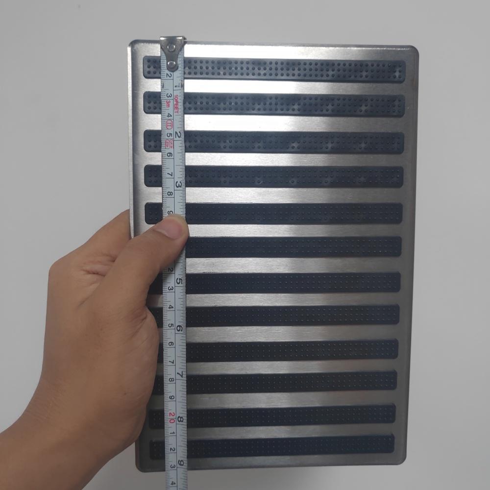 1 szt. Uniwersalny Samochodowy Dywanik Podłogowy, Nakładka na Piętę, Nakładka na Pedał 23,5X16cm