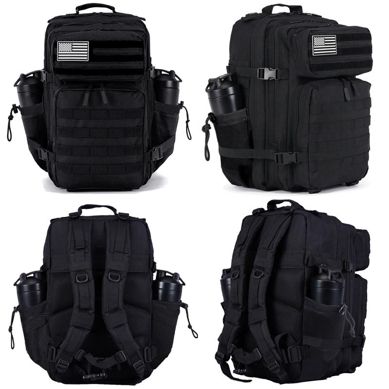 25L 35L 45L Taktischer Rucksack Herren Damen Outdoor Sport Reisen Fitnessstudio Wanderrucksack Molle Militär Camping Jagd Überleben Rucksack