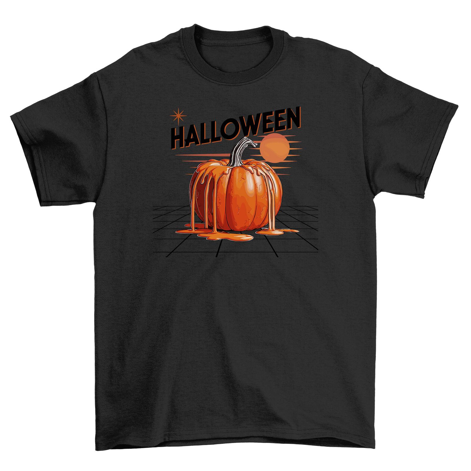 

Halloween_237 Pumpkin Power Unleashed T-Shirt Mens Womens Tees Top - Funny and Spooky! Unisex Printed 4XL