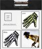 Qepae Chipoer Full Finger Warm Skull Cycling Gloves for Outdoor Sports