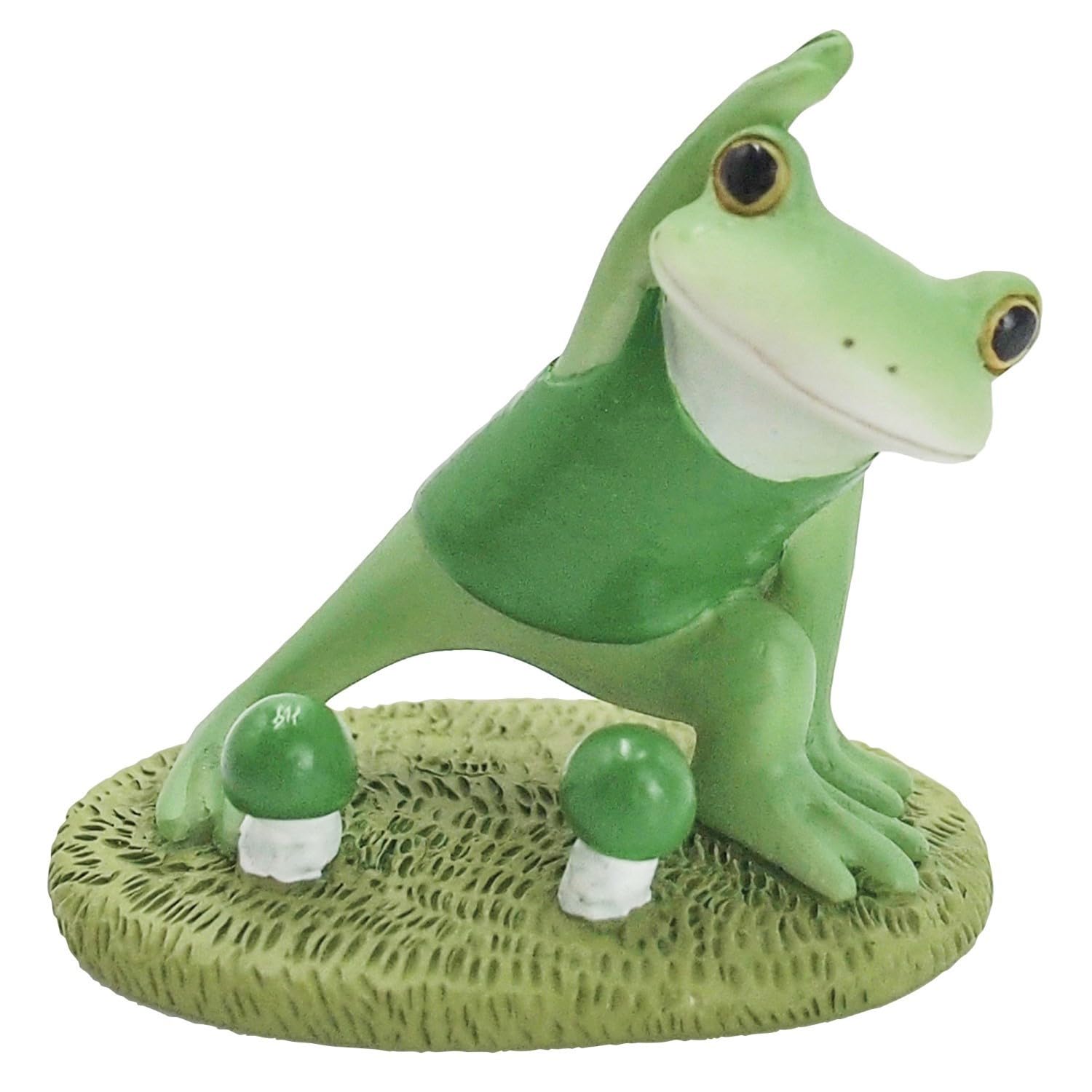 

Tea Life Daikai Copeu Mascot Frog Yoga Green H4 cm 74493 W4.2 D2.8