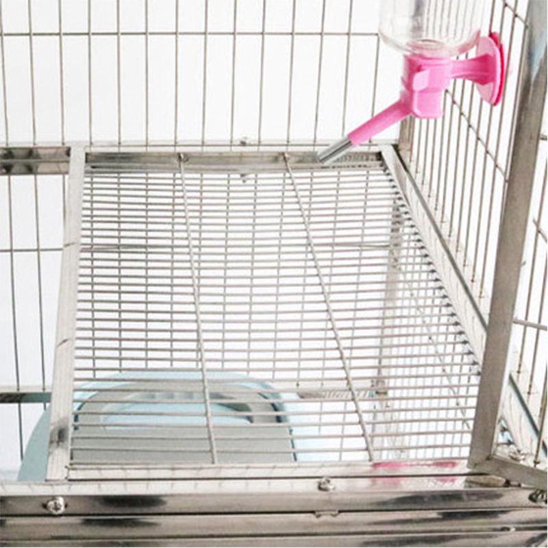 Stainless Steel Multi-Layer Indoor Cat Cage and Villa