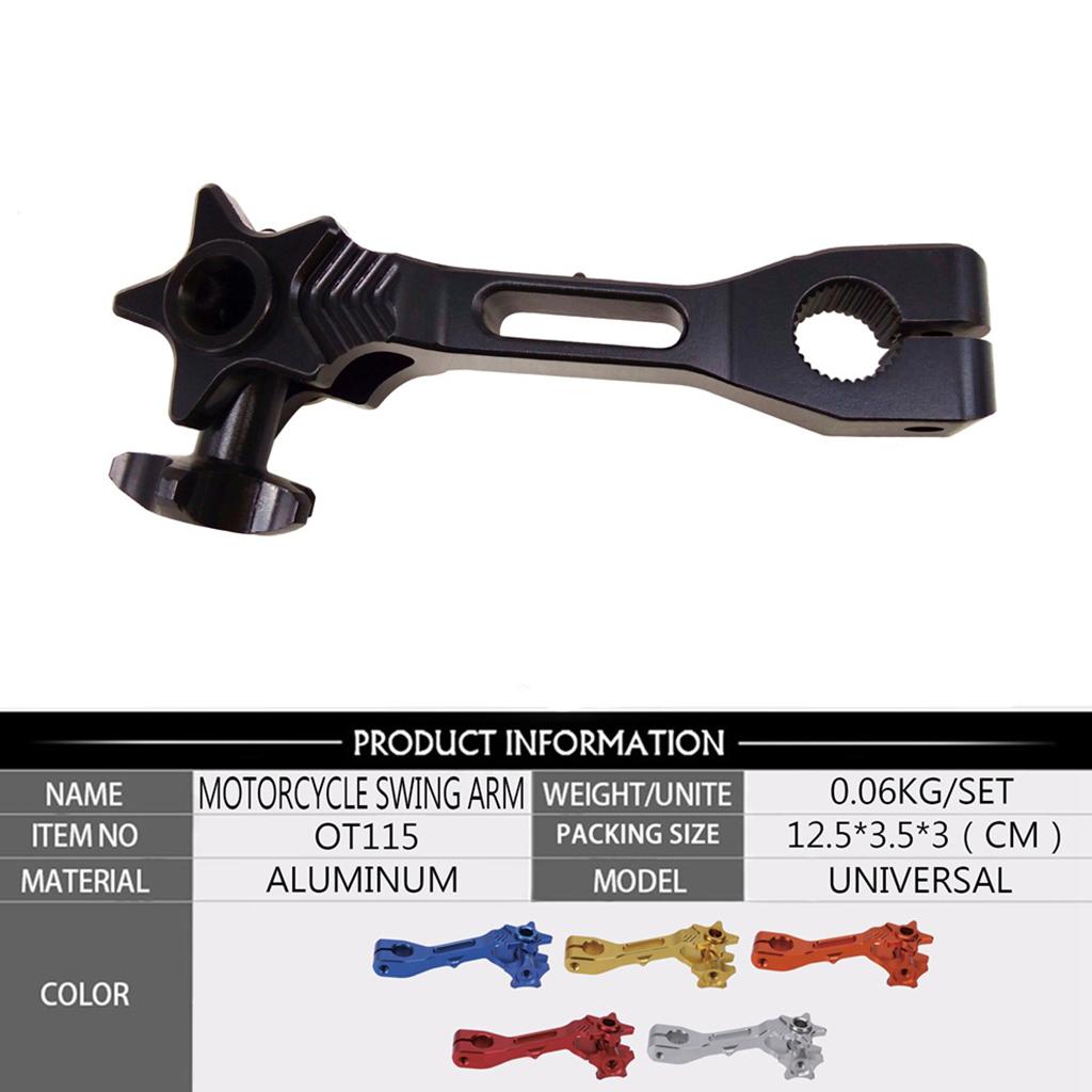 Universal Motorcycle Rear Brake Rocker Arm Adjustable Cnc Brake Rocker Arm Lever